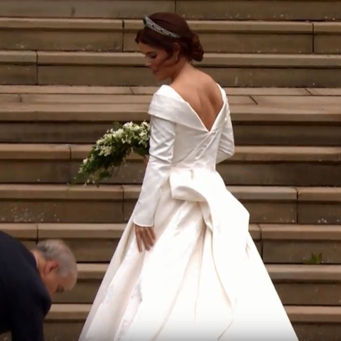 Princess Eugenie Is A Royal Bride In Peter Pilotto Dress At Wedding